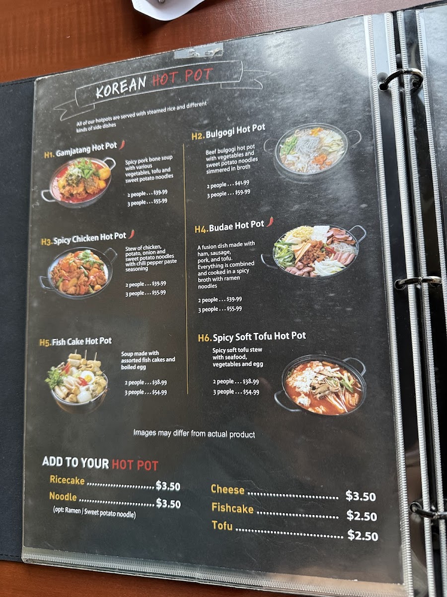 Busan Korean BBQ Photo Menu 4