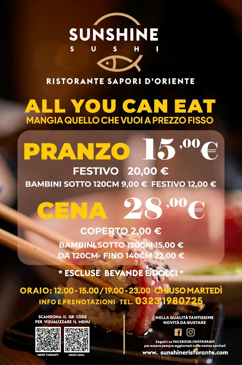 Ristorante Sunshine Photo Menu 1