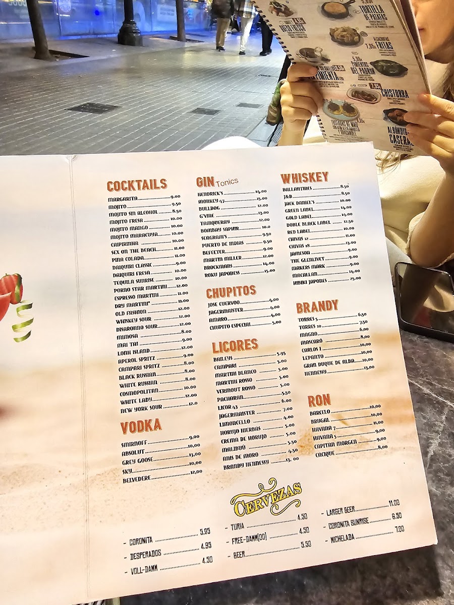 Tapas Les Corts Photo Menu 3