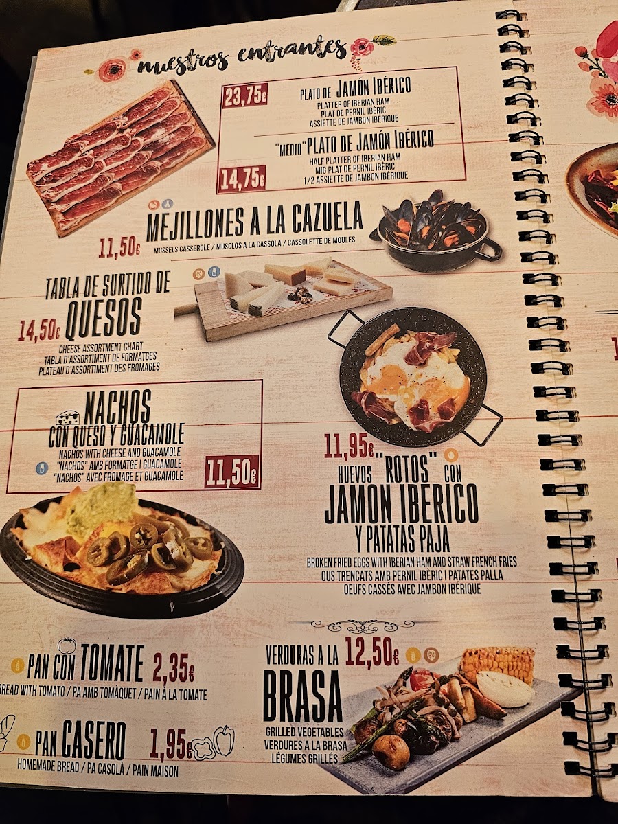 Tapas Les Corts Photo Menu 6