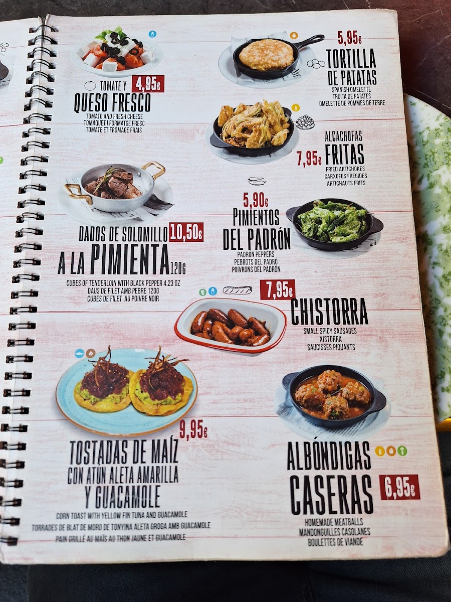 Tapas Les Corts Photo Menu 8