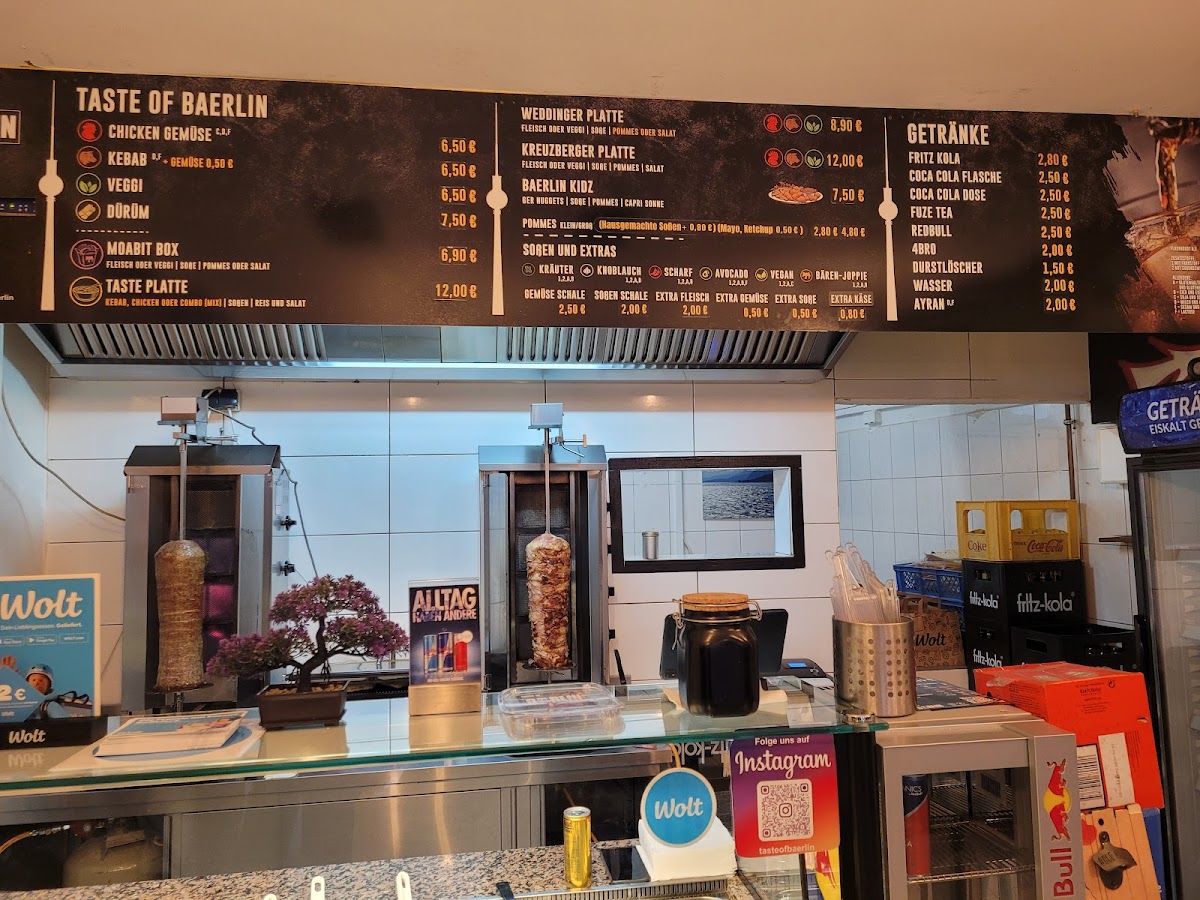Taste of Bärlin | Berlin Döner Bochum Photo Menu 1