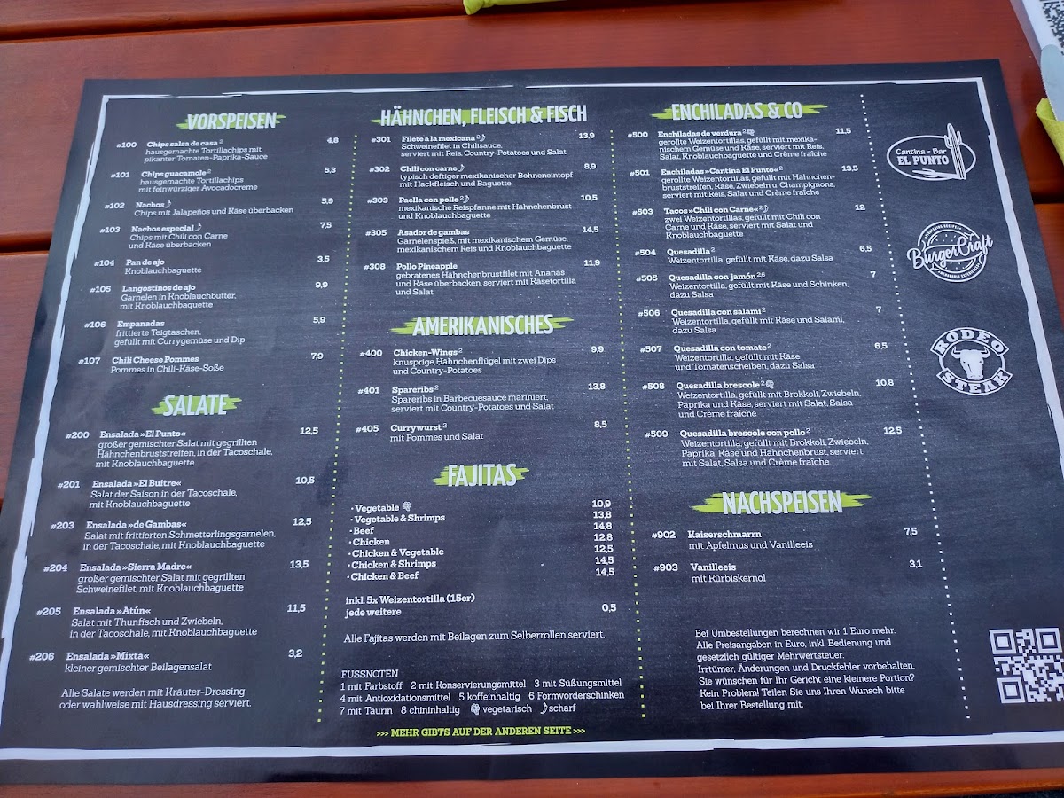 Cantina Bar El Punto Photo Menu 5