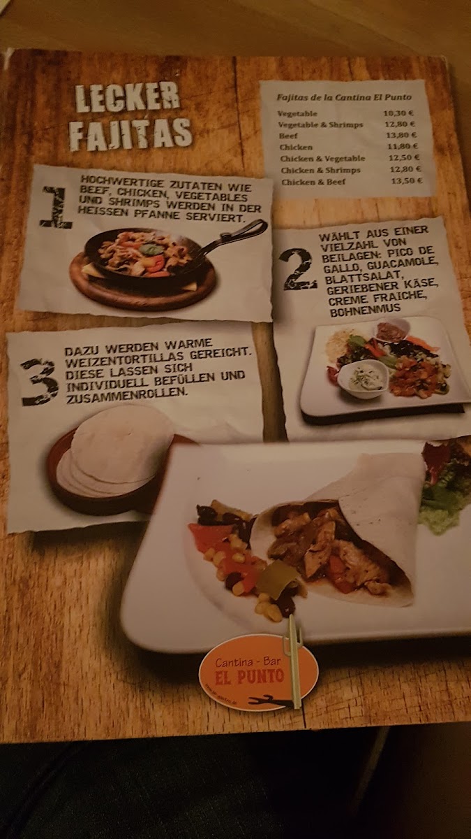Cantina Bar El Punto Photo Menu 7