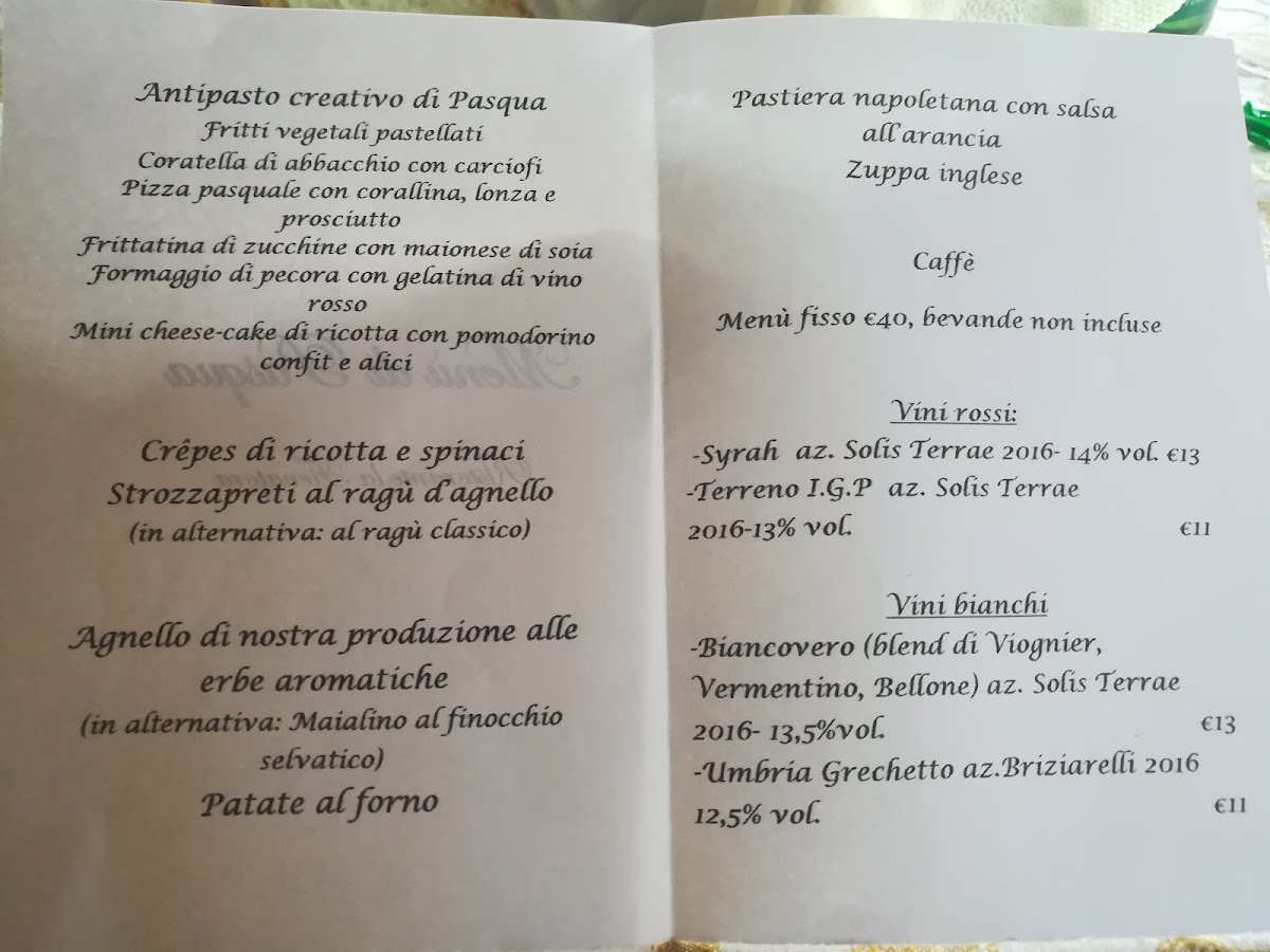 Ristorante la Fienatora Photo Menu 5