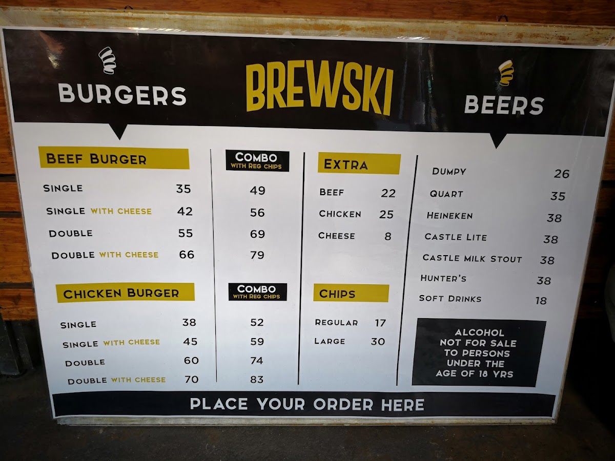 Brewski Photo Menu 2