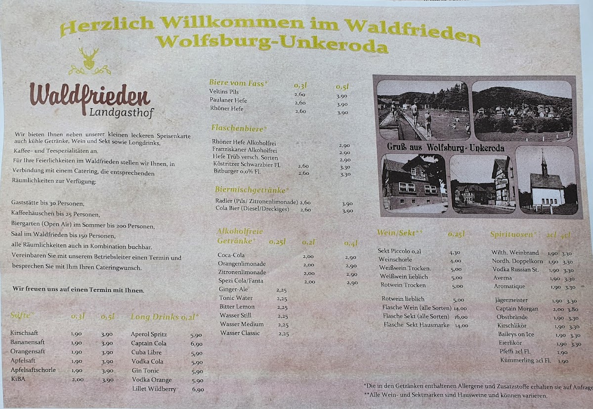 Landgasthof im Waldfrieden Photo Menu 2