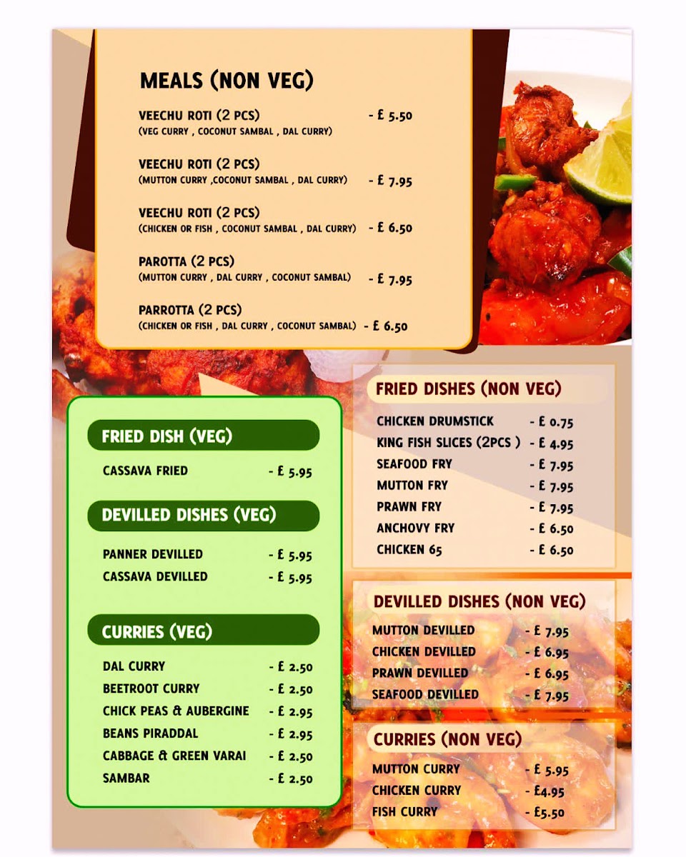 KR kitchen & takeaway Photo Menu 2