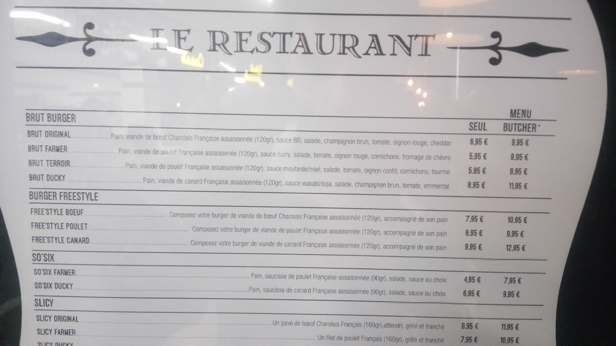 Brut Butcher Photo Menu 8