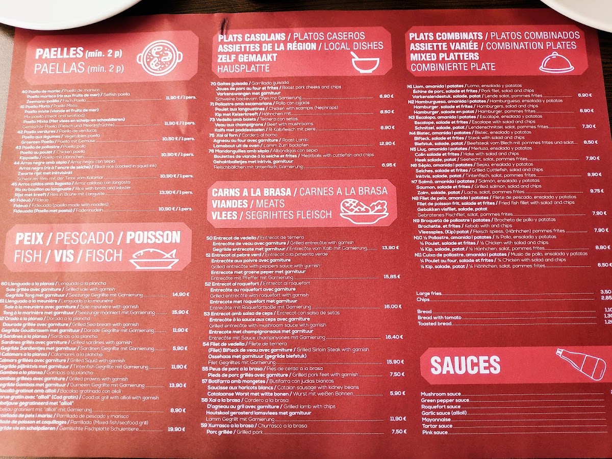 Bar Restaurant Can Licus Photo Menu 7