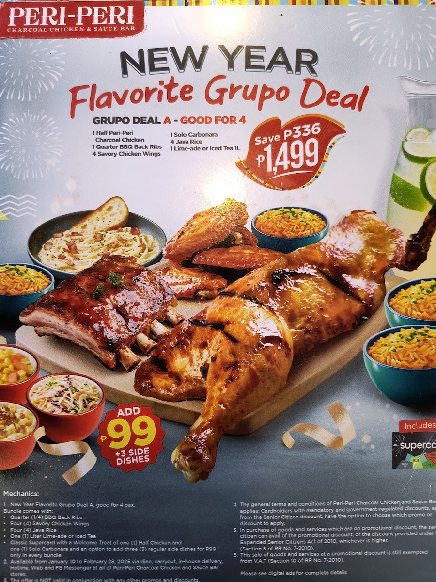 Peri Peri Charcoal Chicken & Sauce Bar Photo Menu 3