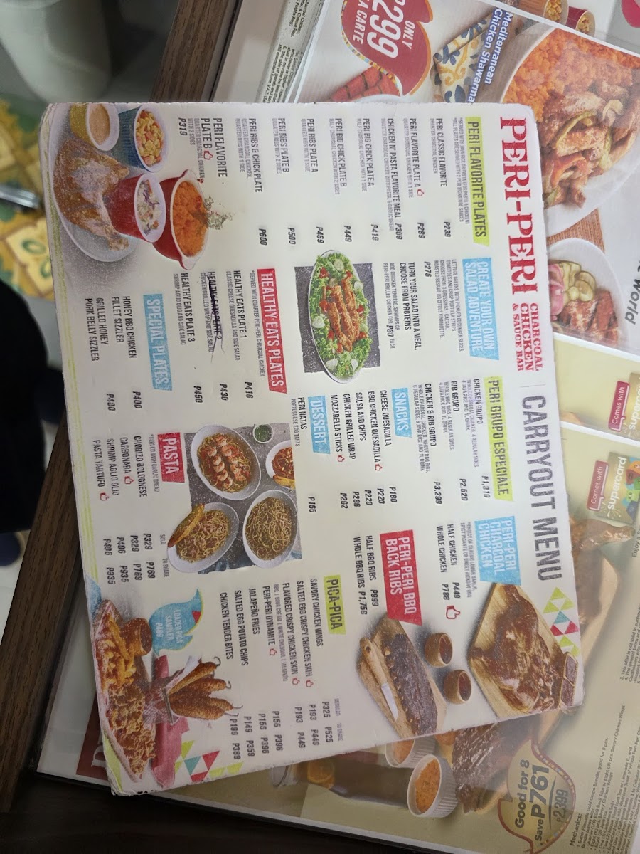 Peri Peri Charcoal Chicken & Sauce Bar Photo Menu 7