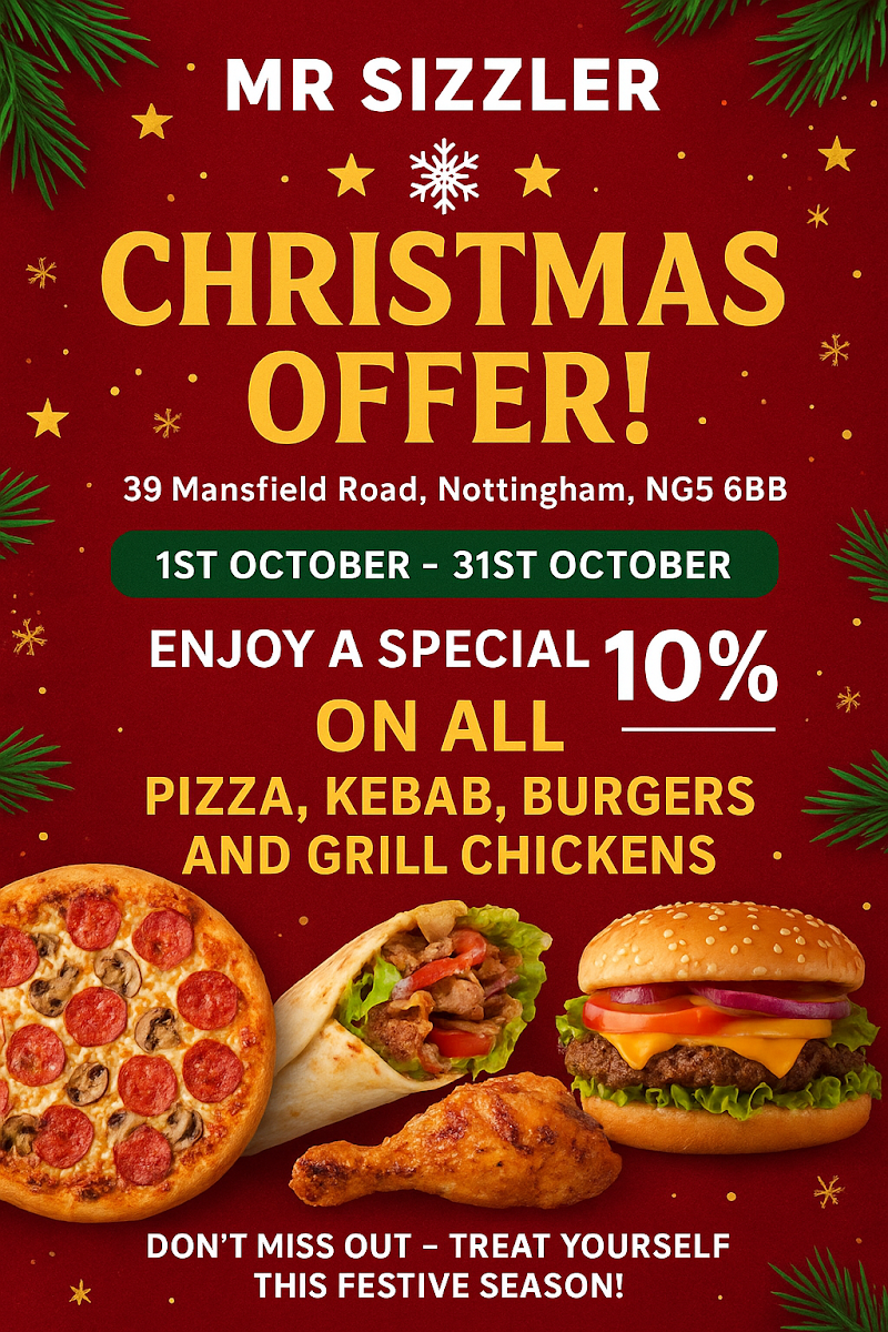 Mr Sizzler Photo Menu 5