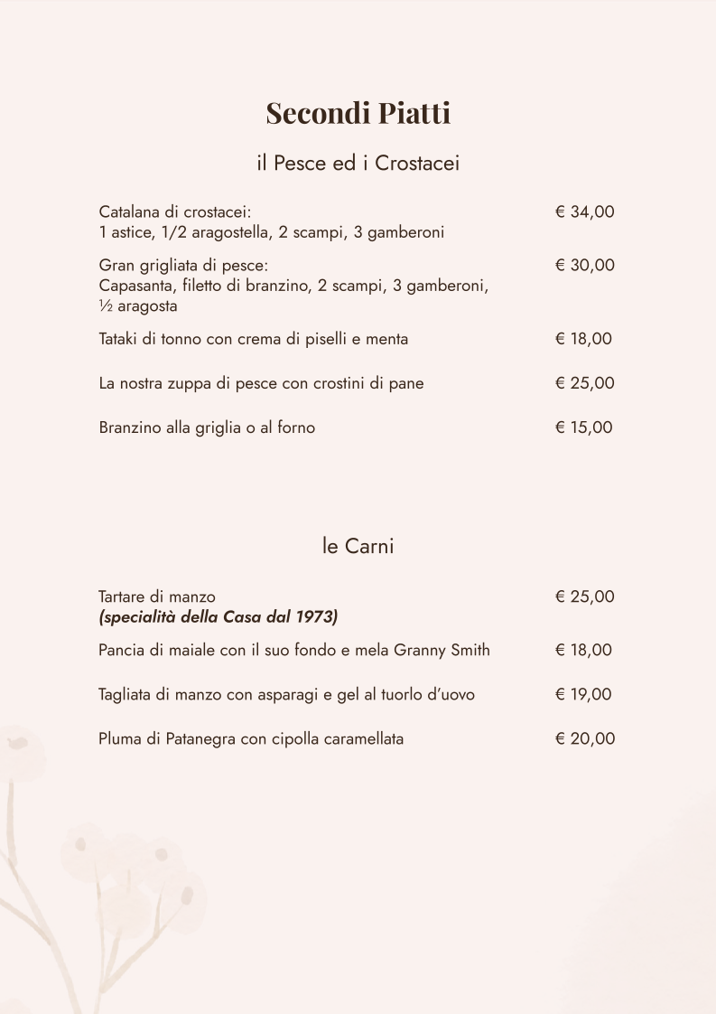 Hotel Pergola Photo Menu 4