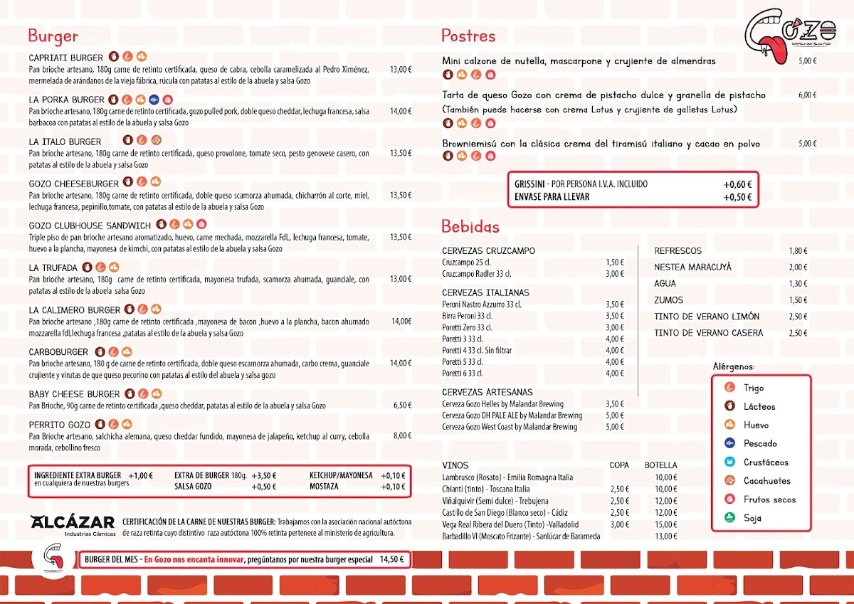 Gozo Slow Food Photo Menu 1