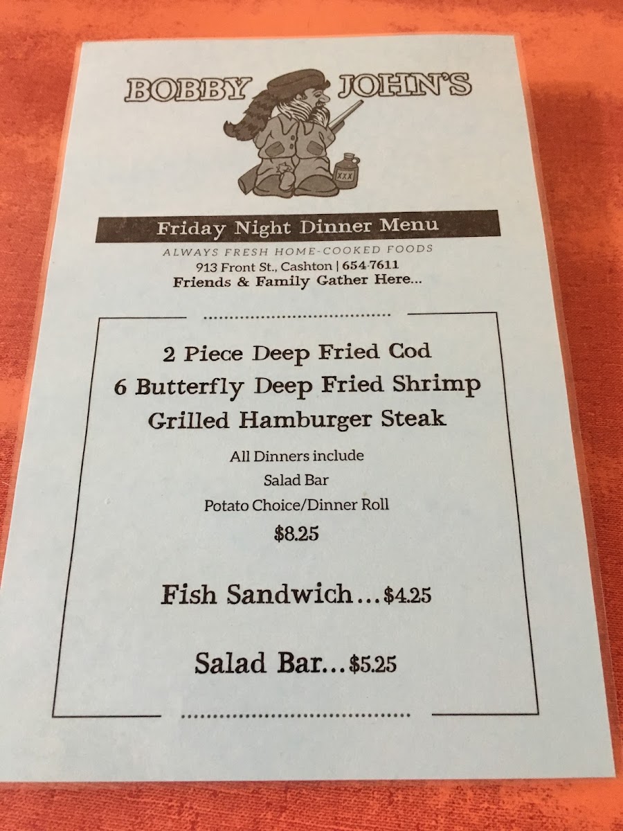 Bobby John's Bar & Grill Photo Menu 5