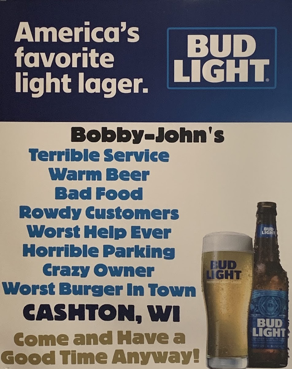 Bobby John's Bar & Grill Photo Menu 8