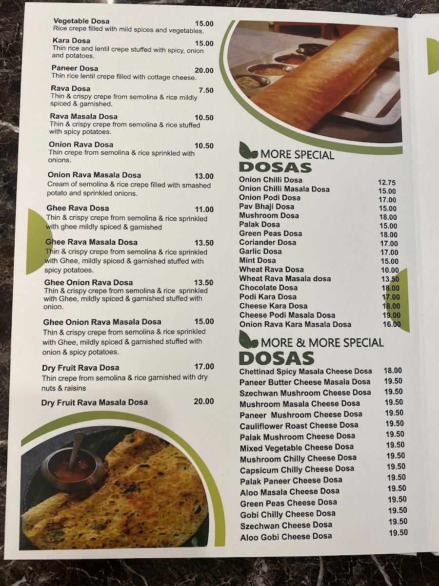 Restoran Saravanaa Bhavan • Leboh Ampang Photo Menu 10