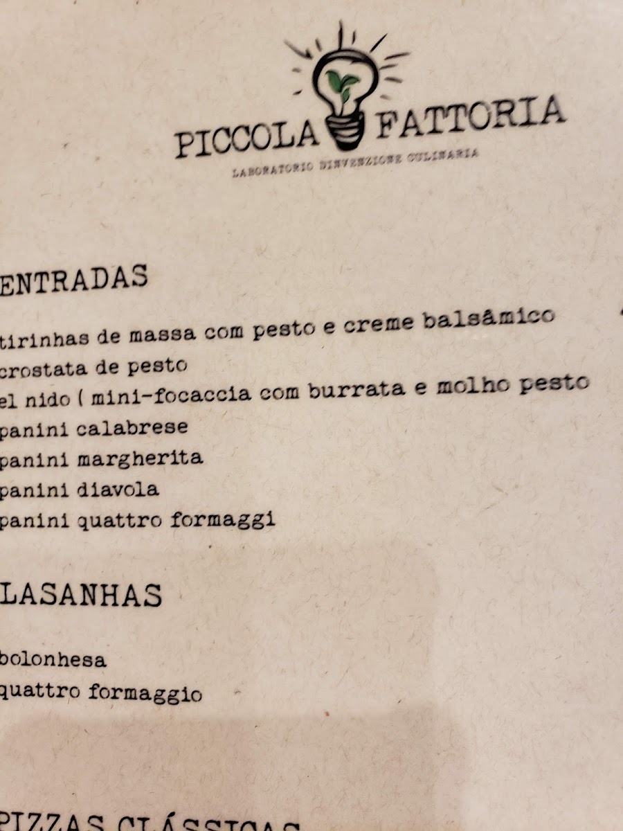 Piccola Fattoria Photo Menu 2