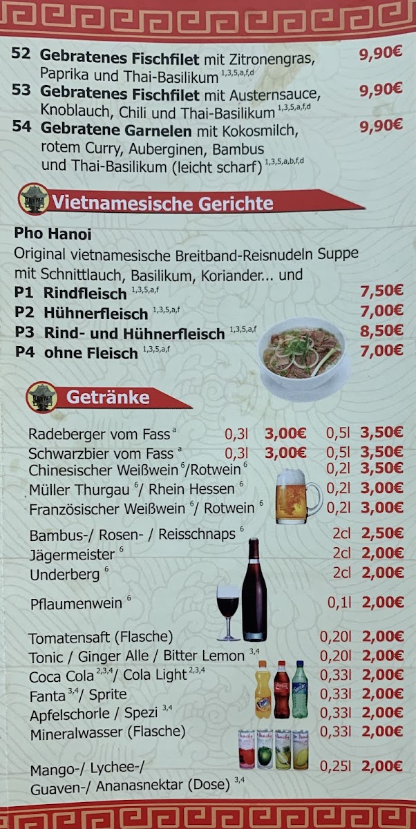 Thai Chili Buffet &Wok Photo Menu 1