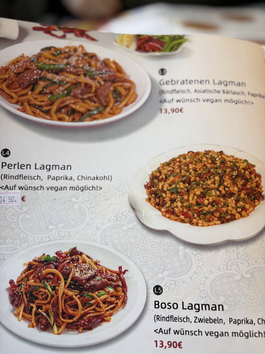 LAGMANCHI - Uigurisches Restaurant Photo Menu 5