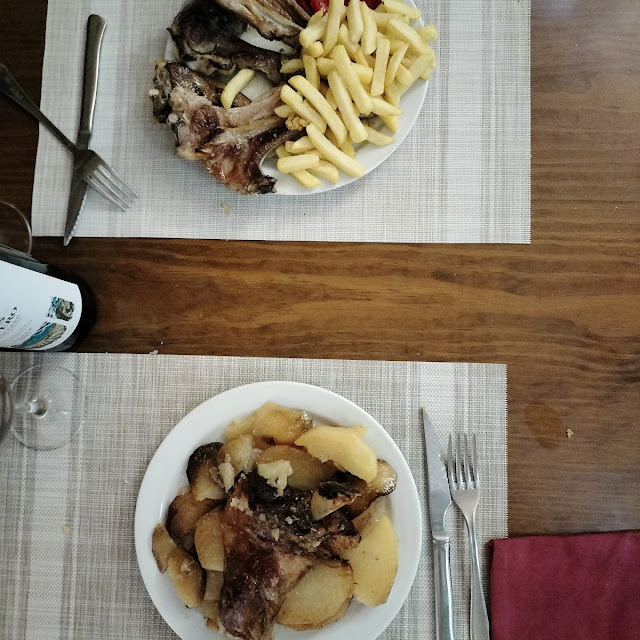 Costillas de Cordero Y Jarrete Asado