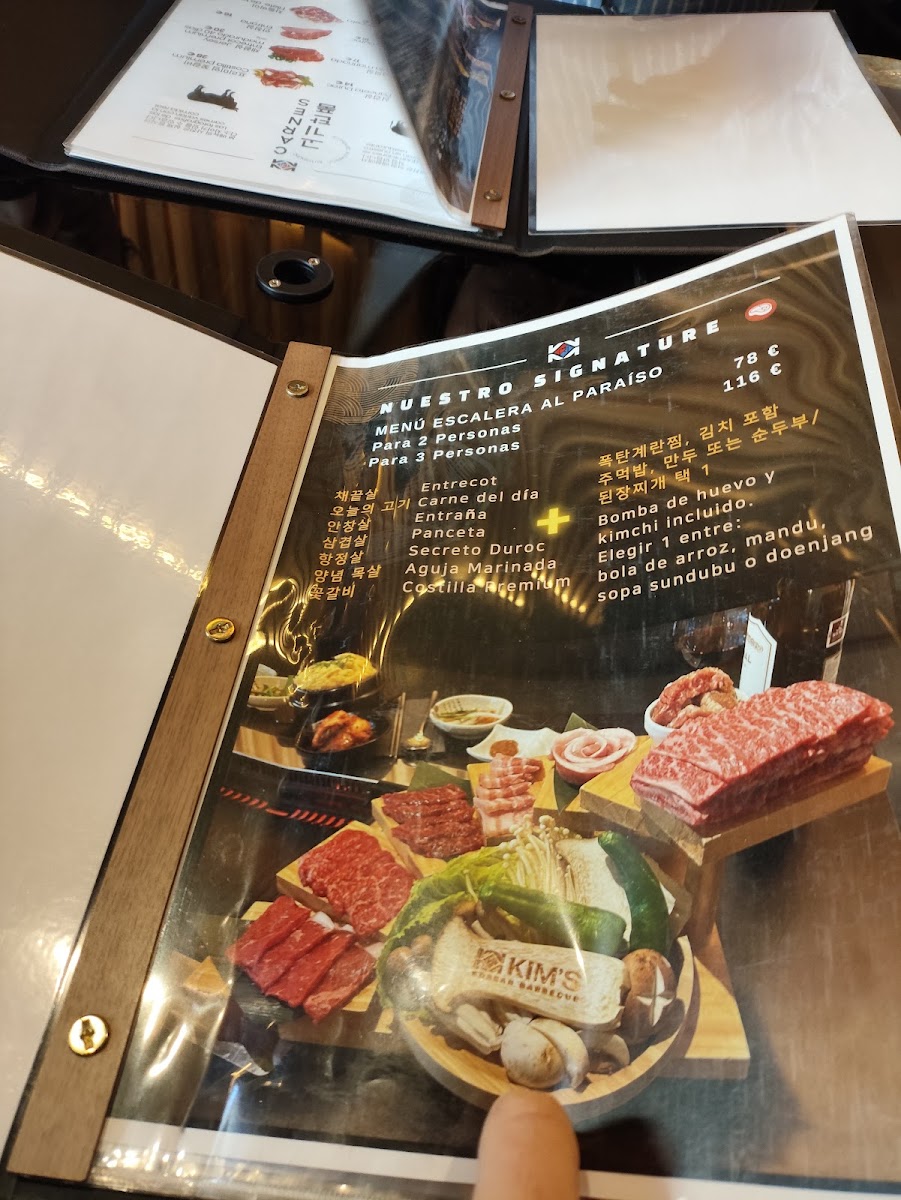 Kim's Barbacoa Coreana Photo Menu 7