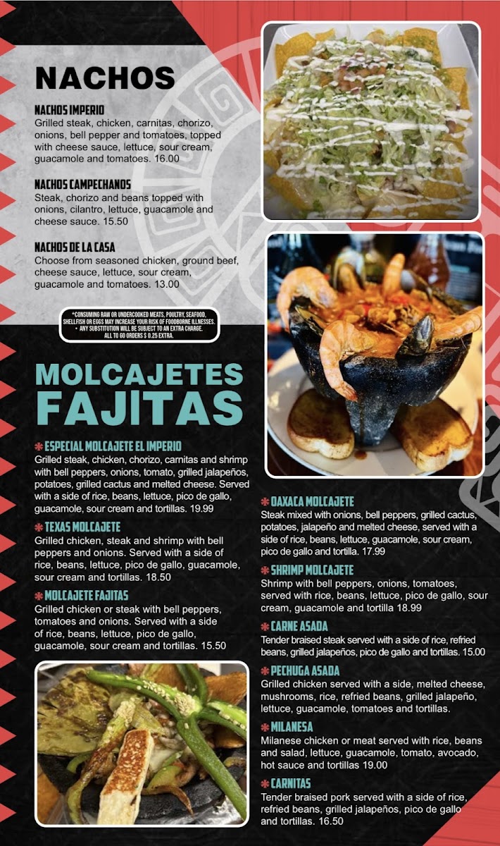 El Imperio Mexican Food Photo Menu 10