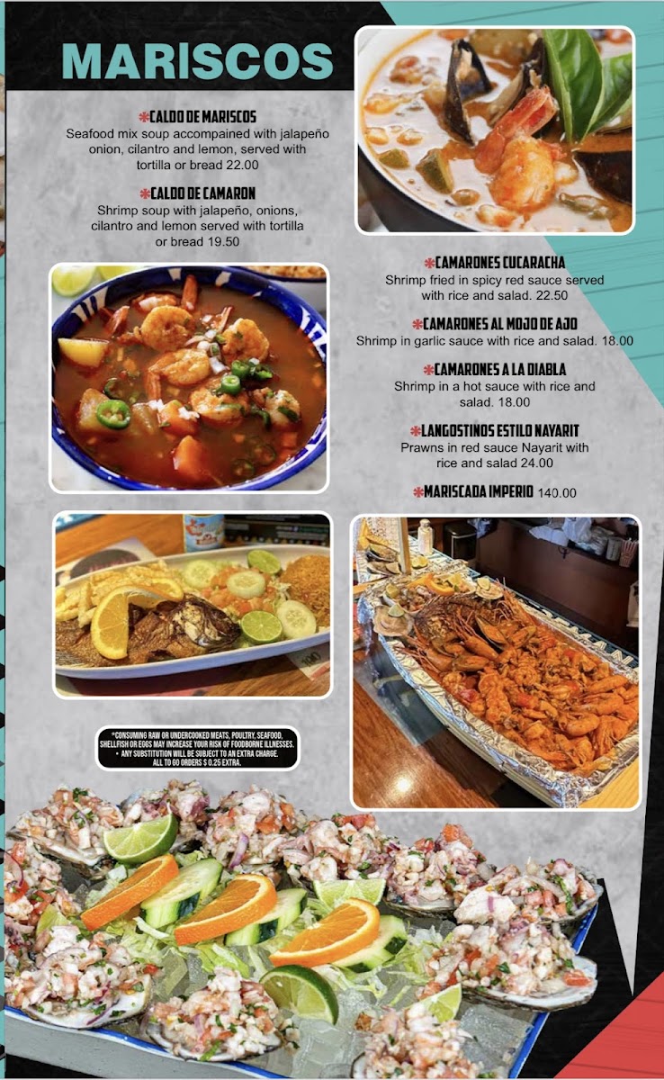 El Imperio Mexican Food Photo Menu 6