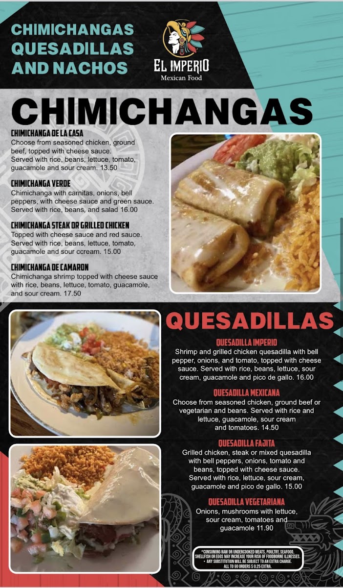 El Imperio Mexican Food Photo Menu 9