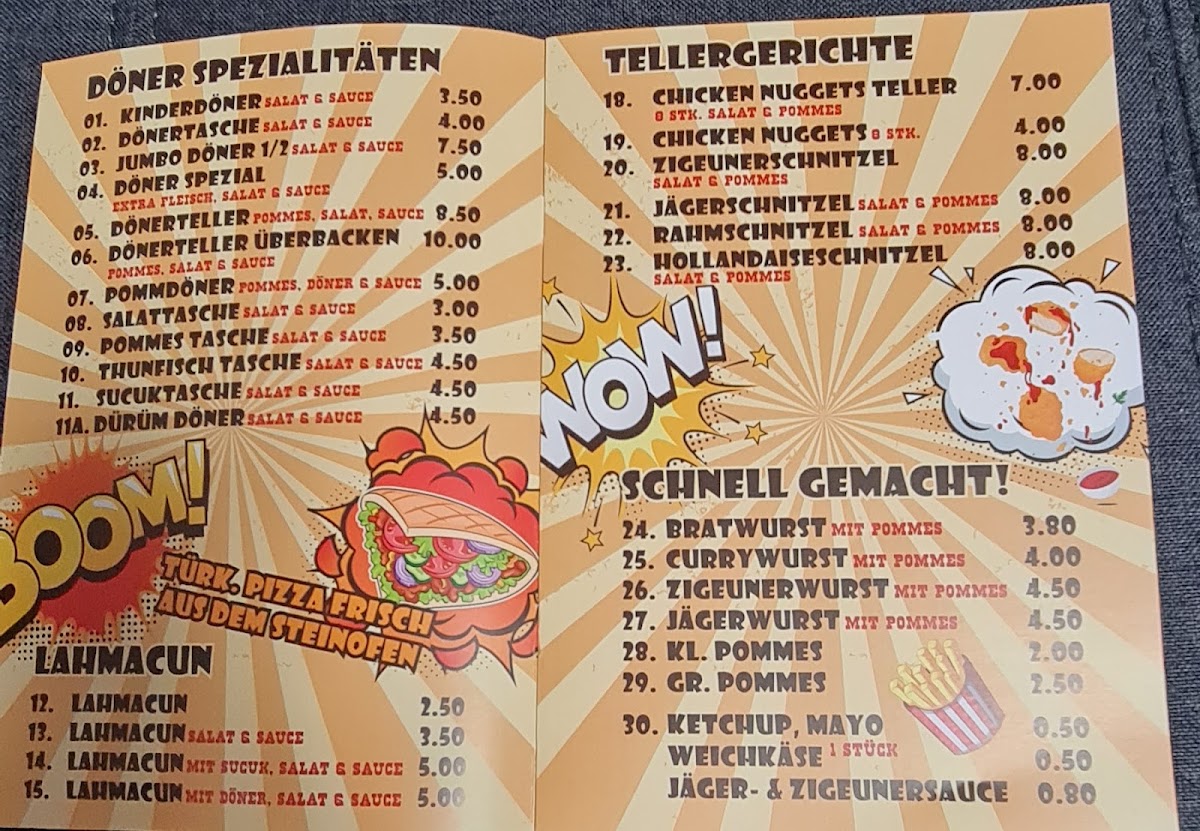 City Grill Photo Menu 3