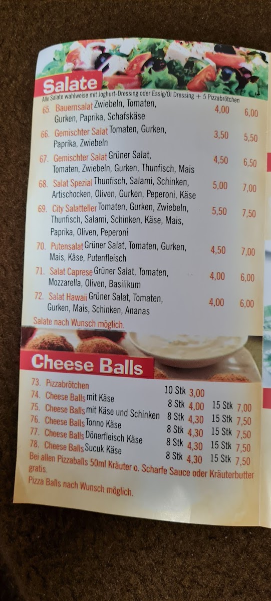 City Grill Photo Menu 8