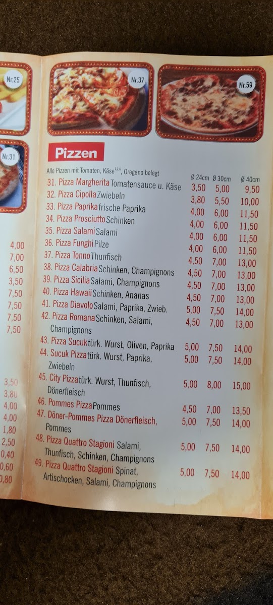 City Grill Photo Menu 9