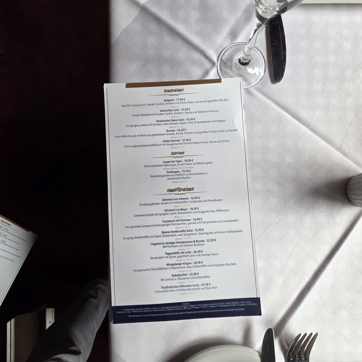 Restaurant Katzen-Café - Bremen Photo Menu 2