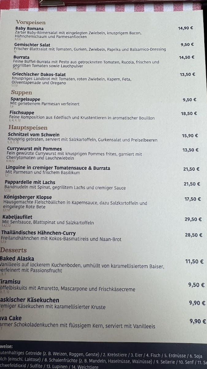 Restaurant Katzen-Café - Bremen Photo Menu 4
