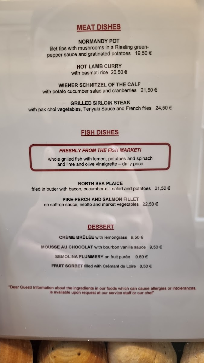 Restaurant Katzen-Café - Bremen Photo Menu 8