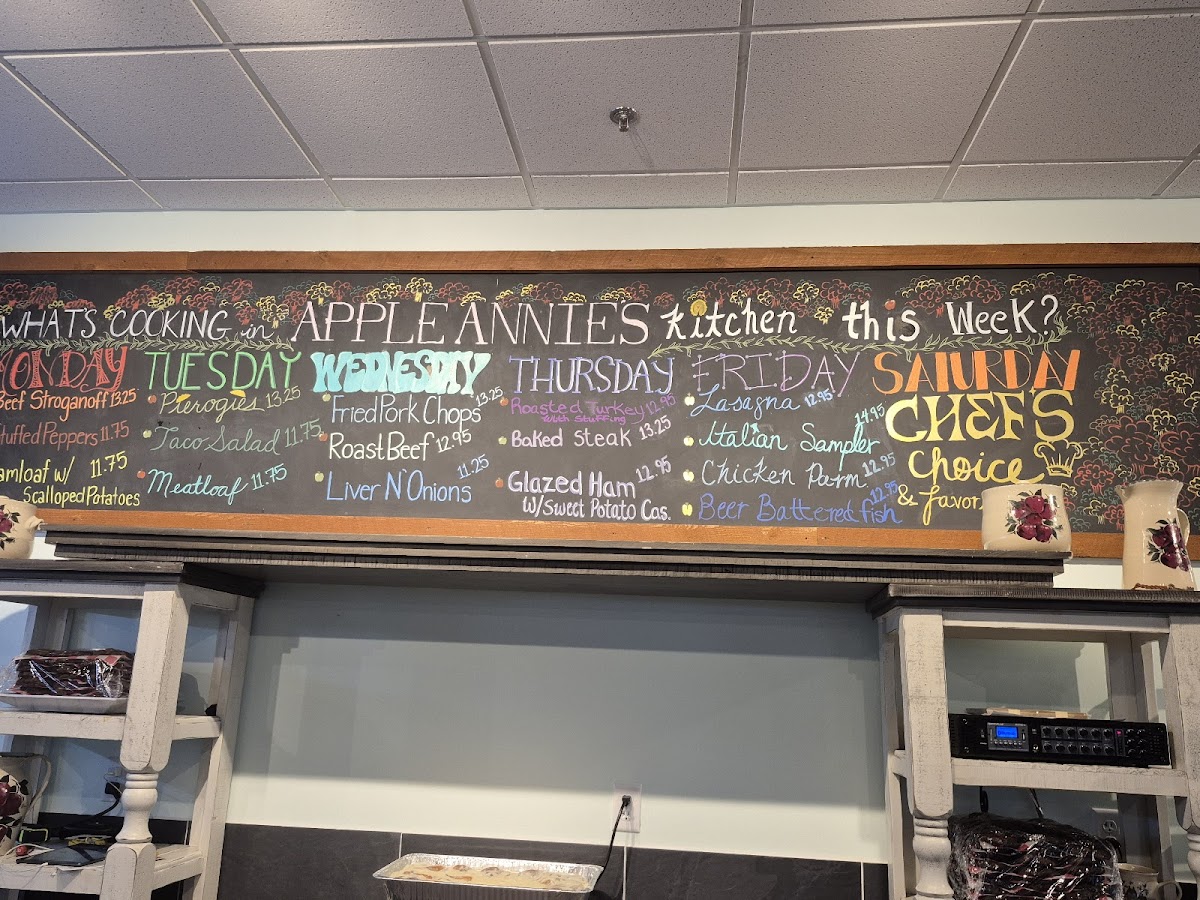 Apple Annie’s Spring Mills Photo Menu 7
