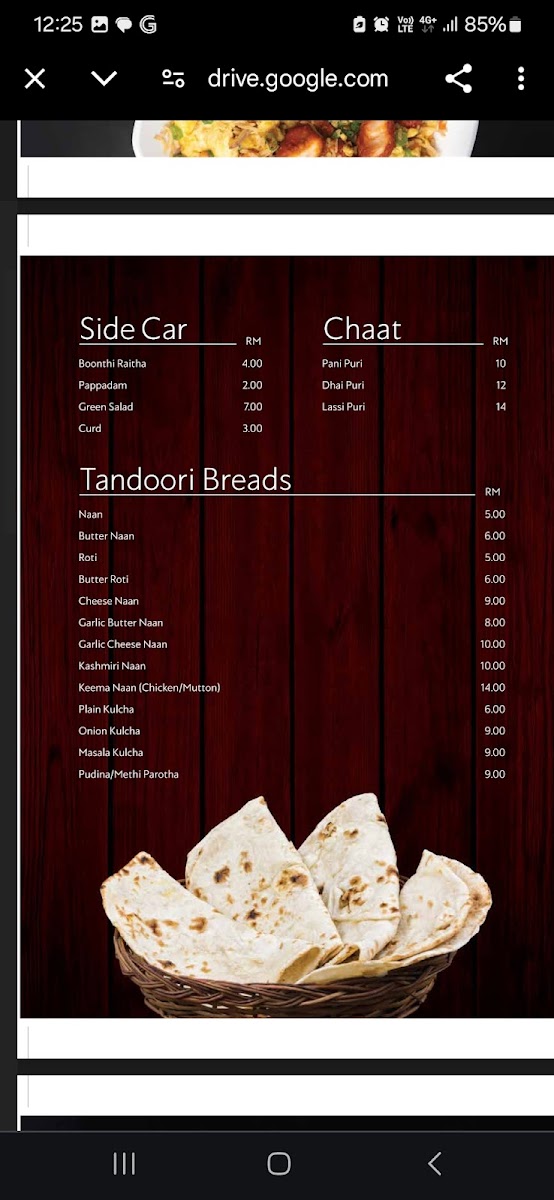 Mollagaa Restaurant Photo Menu 10