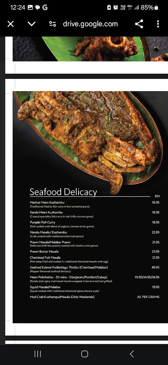 Mollagaa Restaurant Photo Menu 7