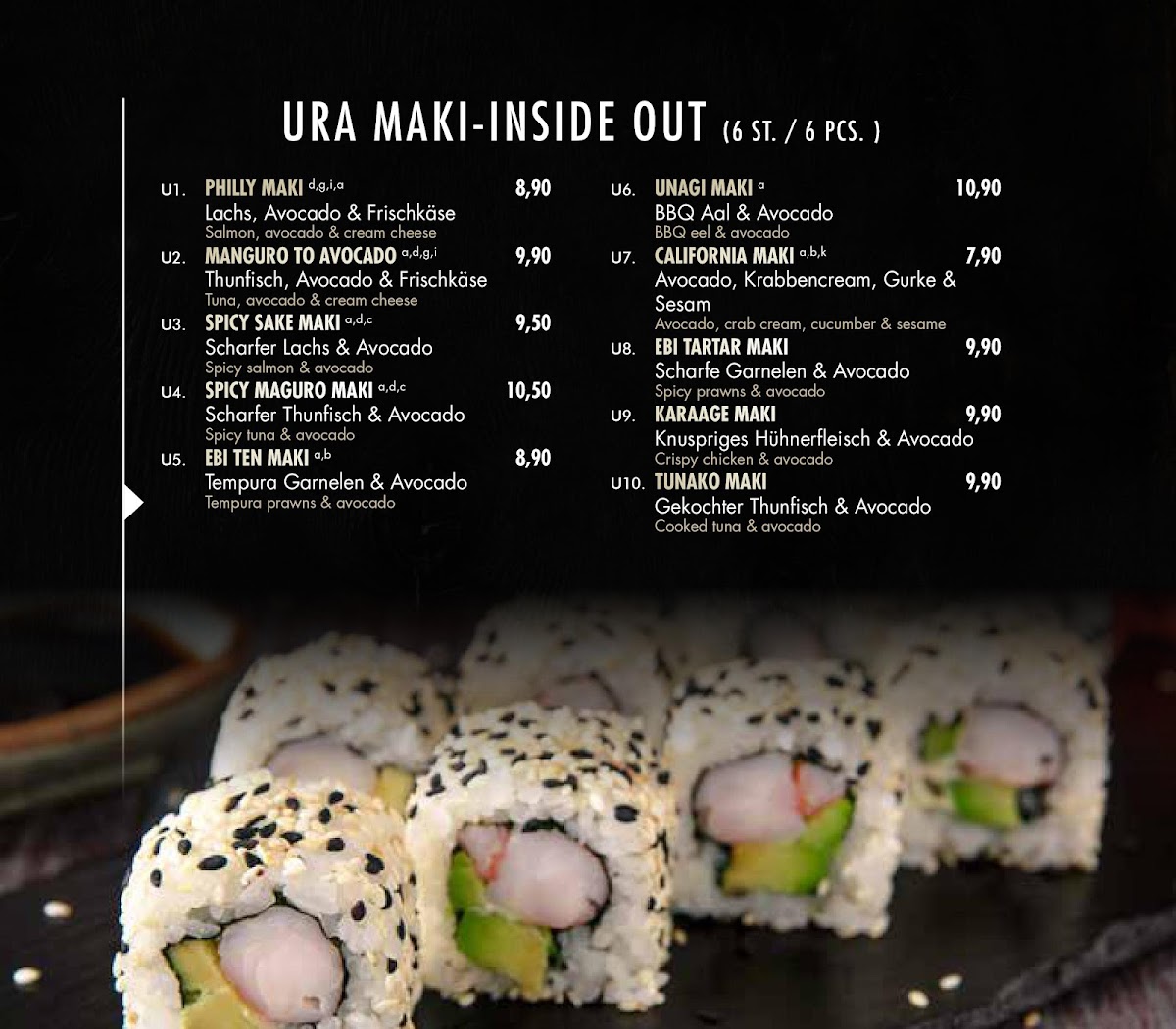 SUVI Modern Asian Kitchen Photo Menu 10