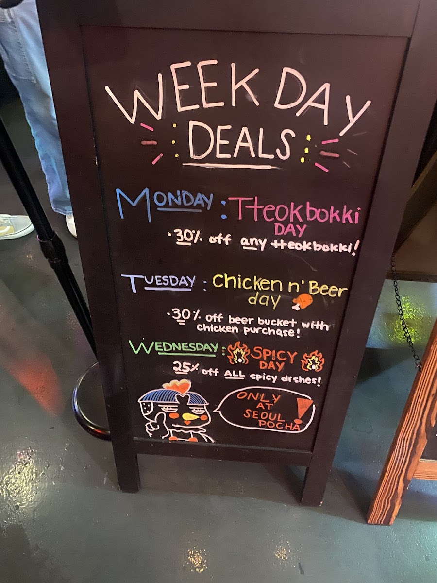 Seoul Pocha 서울포차 Photo Menu 1