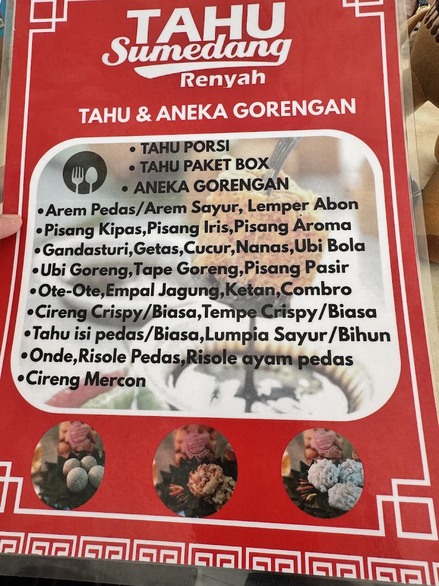 Tahu Sumedang Samboja Photo Menu 6