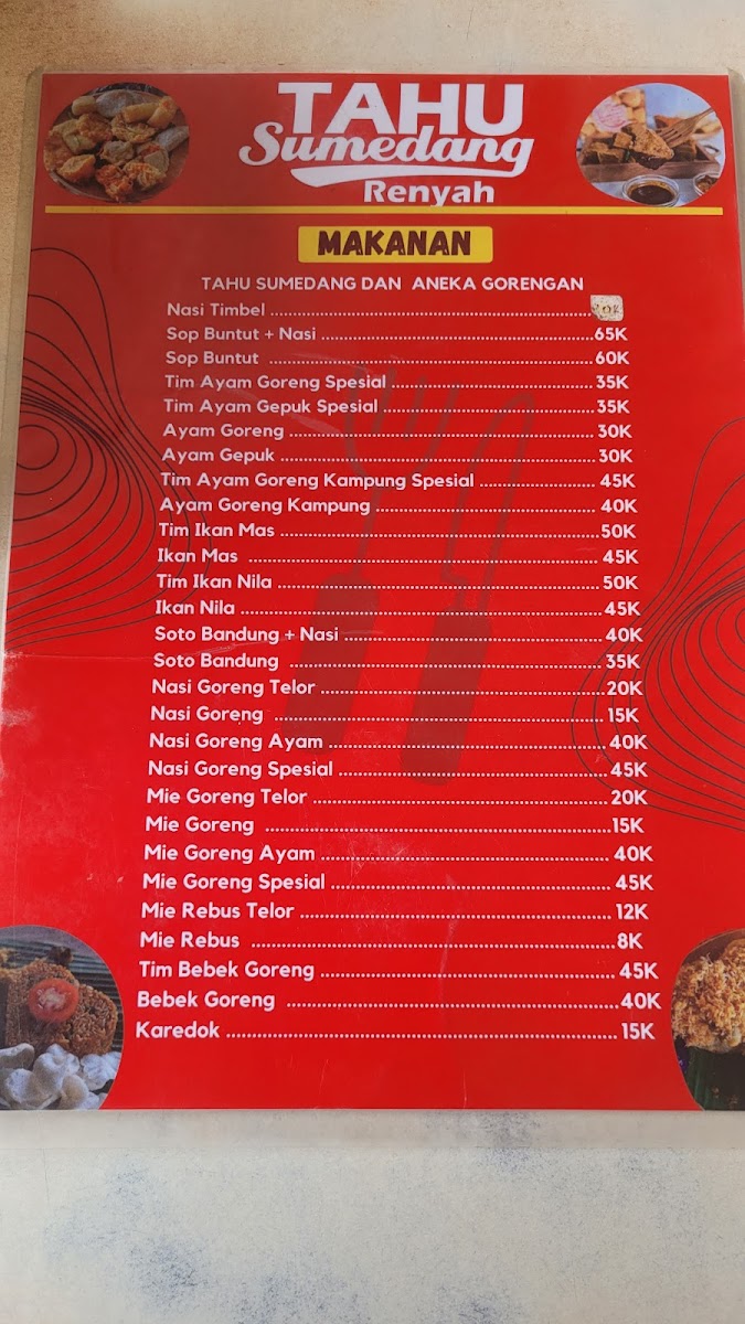 Tahu Sumedang Samboja Photo Menu 7