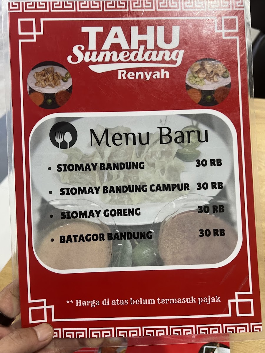 Tahu Sumedang Samboja Photo Menu 9