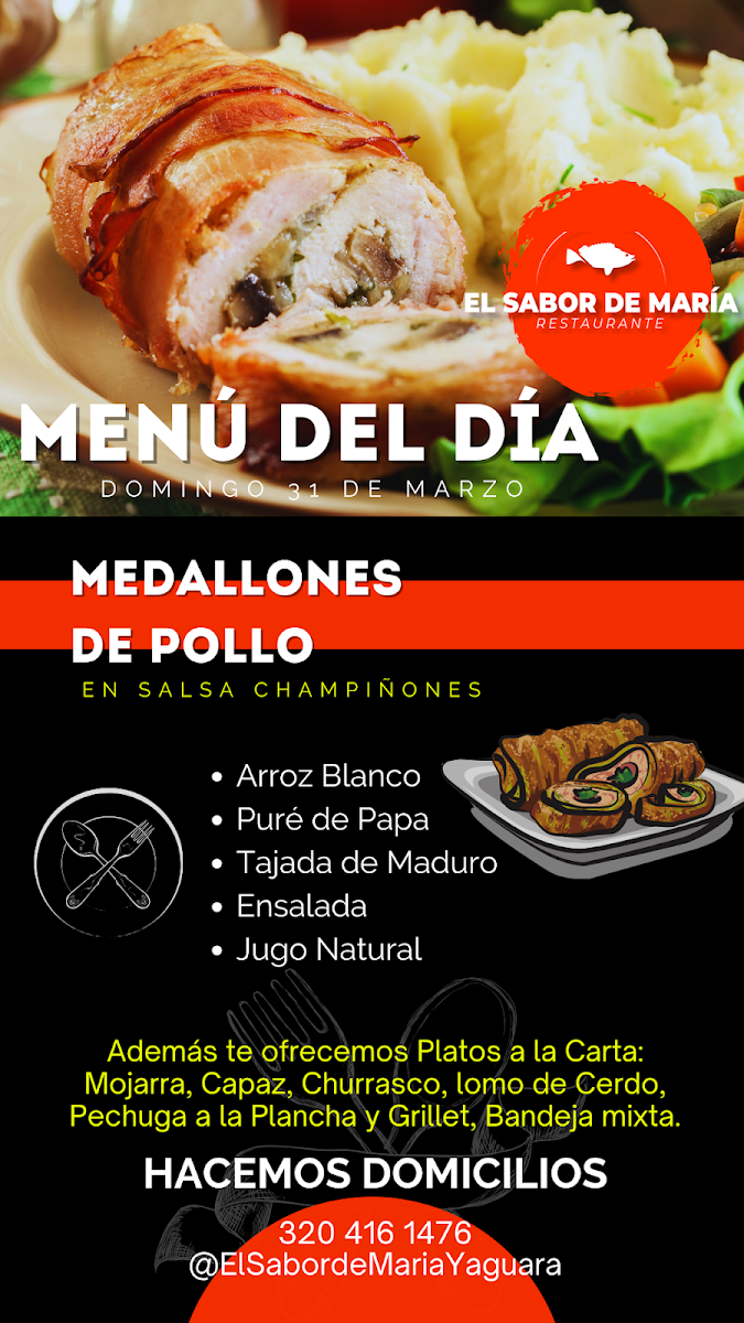 El Sabor de María Photo Menu 6