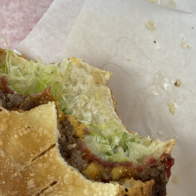 Cheeseburger with Turkey Bacon