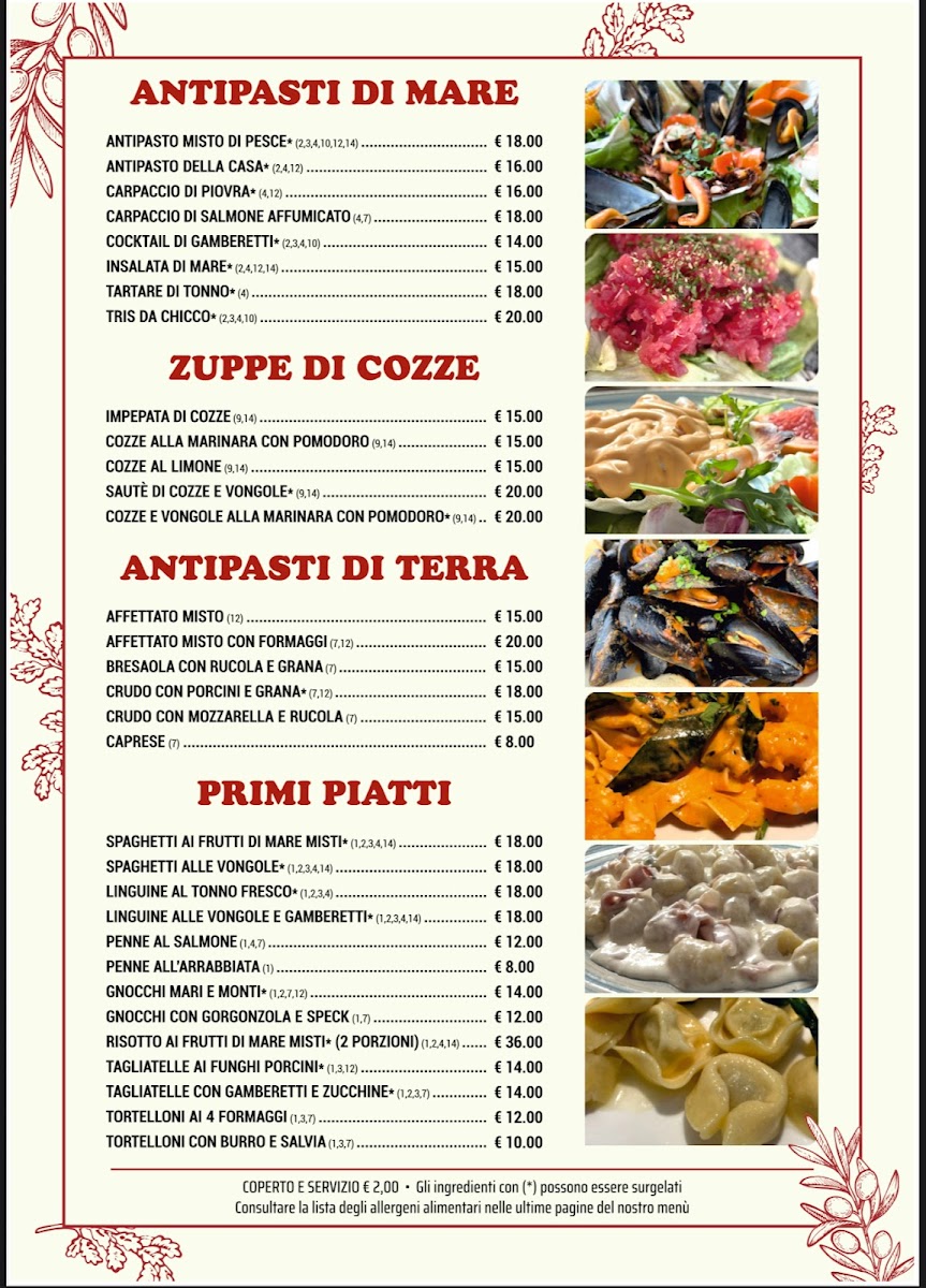 Ristorante Pizzeria Da Chicco Photo Menu 1