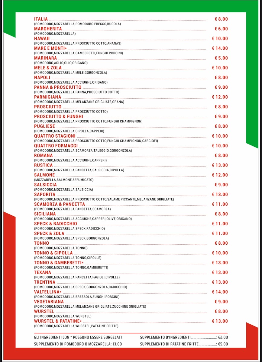 Ristorante Pizzeria Da Chicco Photo Menu 4
