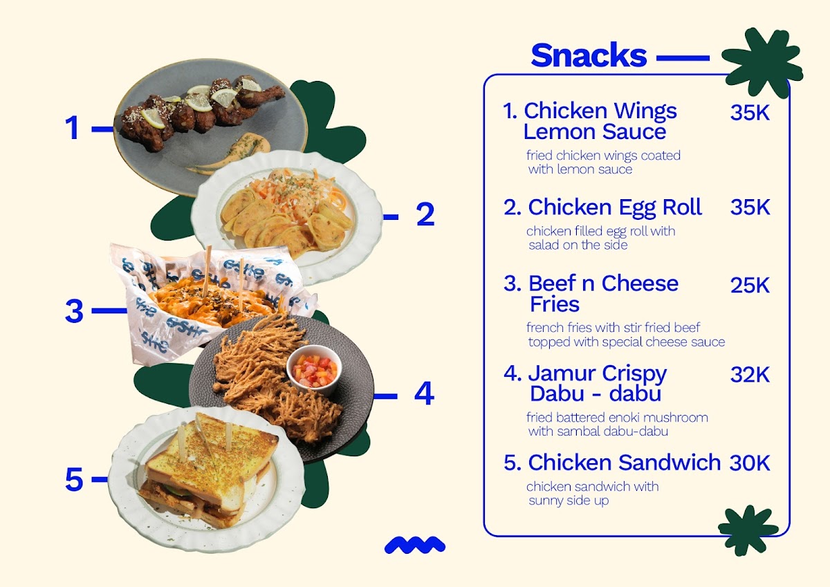 Oshe Coffee Photo Menu 1