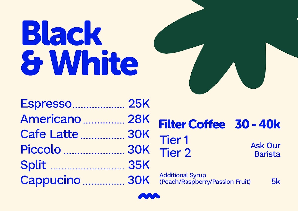 Oshe Coffee Photo Menu 2